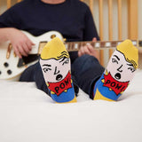 Roy Lichtenstoe ChattyFeet Funky Socks