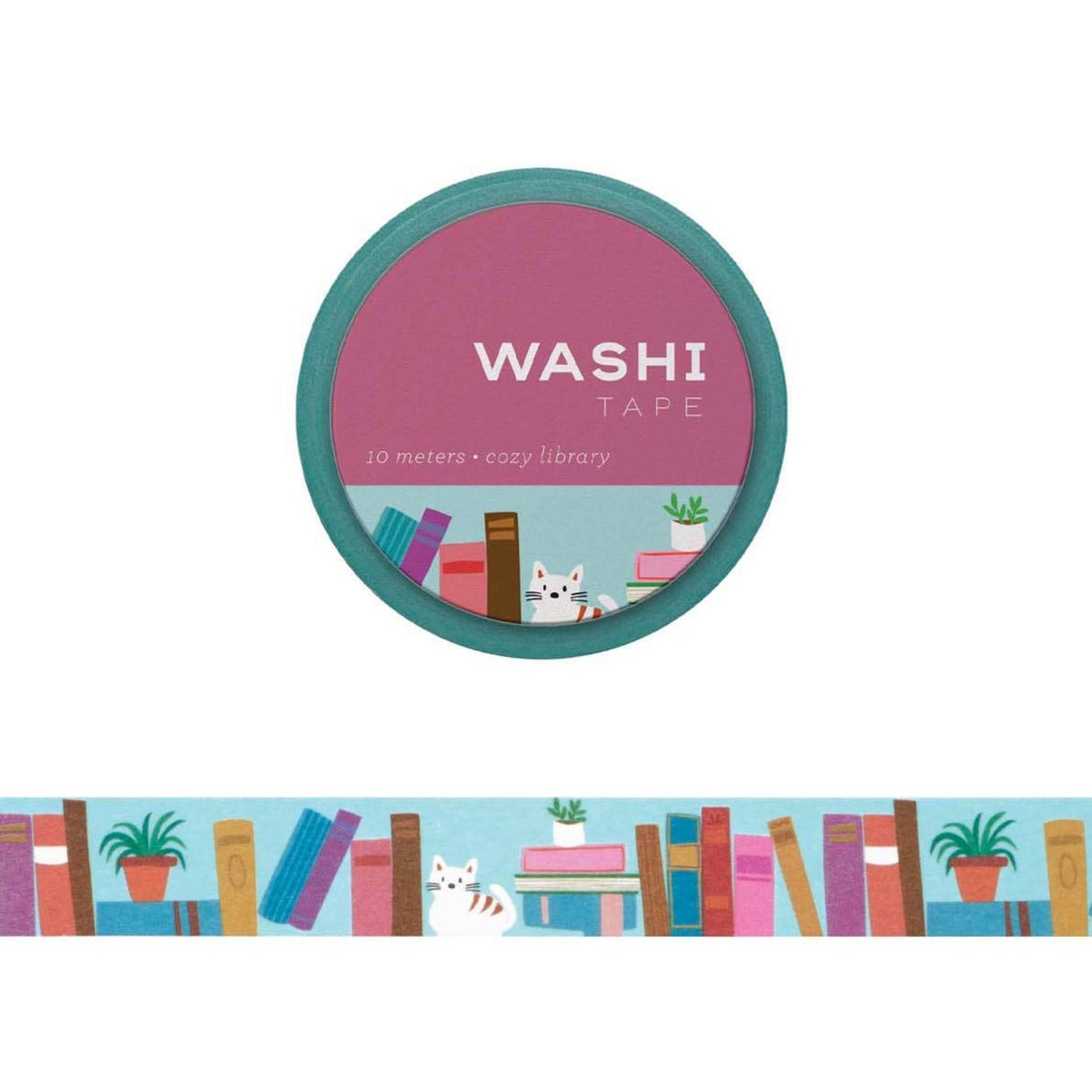 Cozy Library Washi Tape