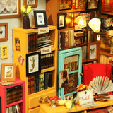 DIY 3D Wooden Puzzle Miniature House Sam's Study