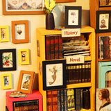 DIY 3D Wooden Puzzle Miniature House Sam's Study