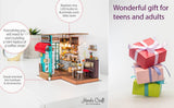 Simon's Coffee Shop DIY Miniature Dollhouse Kit