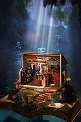 Kit de casa de muñecas en miniatura Kiki's Magic Emporium