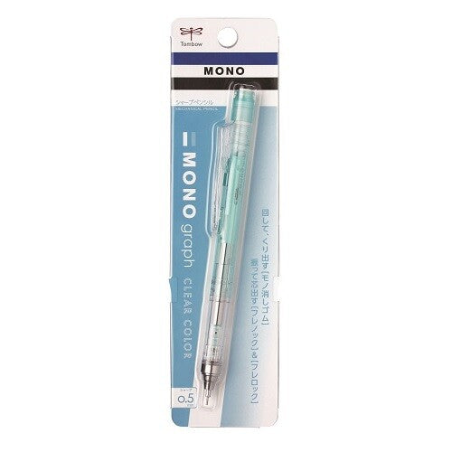 MONO Graph Mechanical Pencil Clear Mint 0.5mm