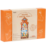 Kit de casa en miniatura para colgar en la pared, Island Dream Villa