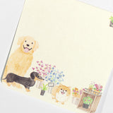 Notas adhesivas de la tienda de flores Dogs