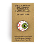 Smarty Pants Paper - Eyeball Enamel Pin