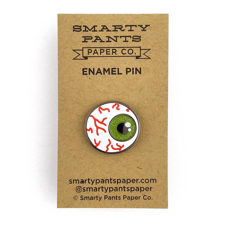 Smarty Pants Paper - Eyeball Enamel Pin