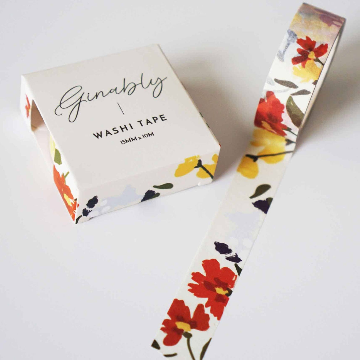 Floral Painting Washi Tape