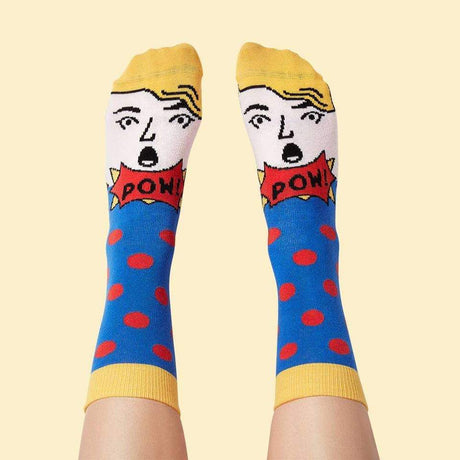 Roy Lichtenstoe ChattyFeet Funky Socks