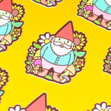 Garden Gnome Vinyl Sticker