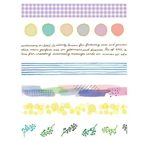 Acuarela Puntos Deco Rush 