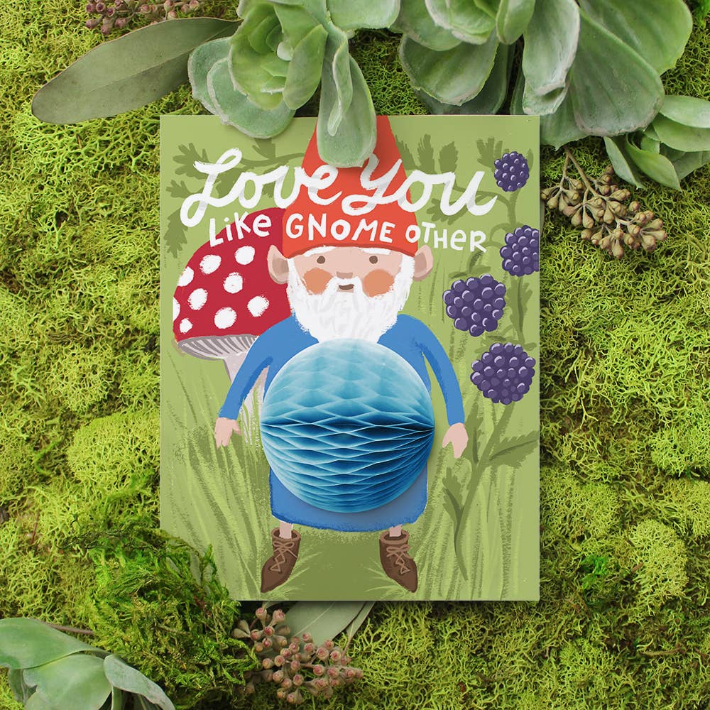 Gnome Pop-up Card