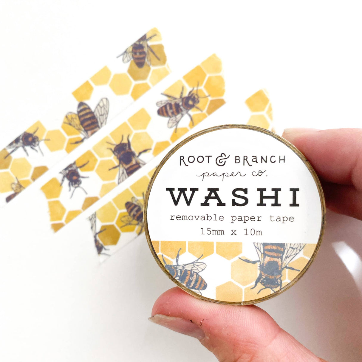 Honeybee Washi Tape Root & Branch Paper Co.