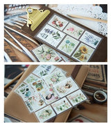 Retro Stamp Sticker (3 sheets)