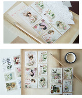 Retro Stamp Sticker (3 sheets)