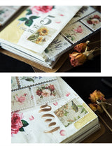 Retro Stamp Sticker (3 sheets)