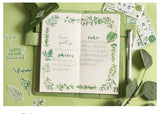 Words Washi Flake Sticker