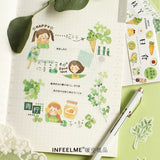 Words Washi Flake Sticker