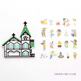Villager Washi Flake Sticker (40 pieces)