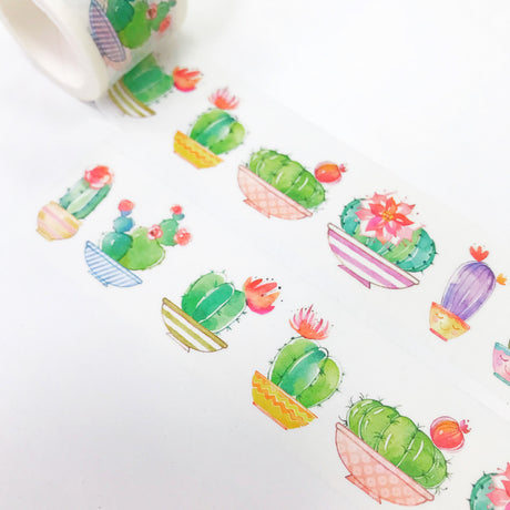 Cactus Garden Washi Tape cacti washi tape
