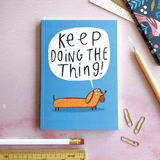 Cuaderno A6 Keep Doing The Thing 