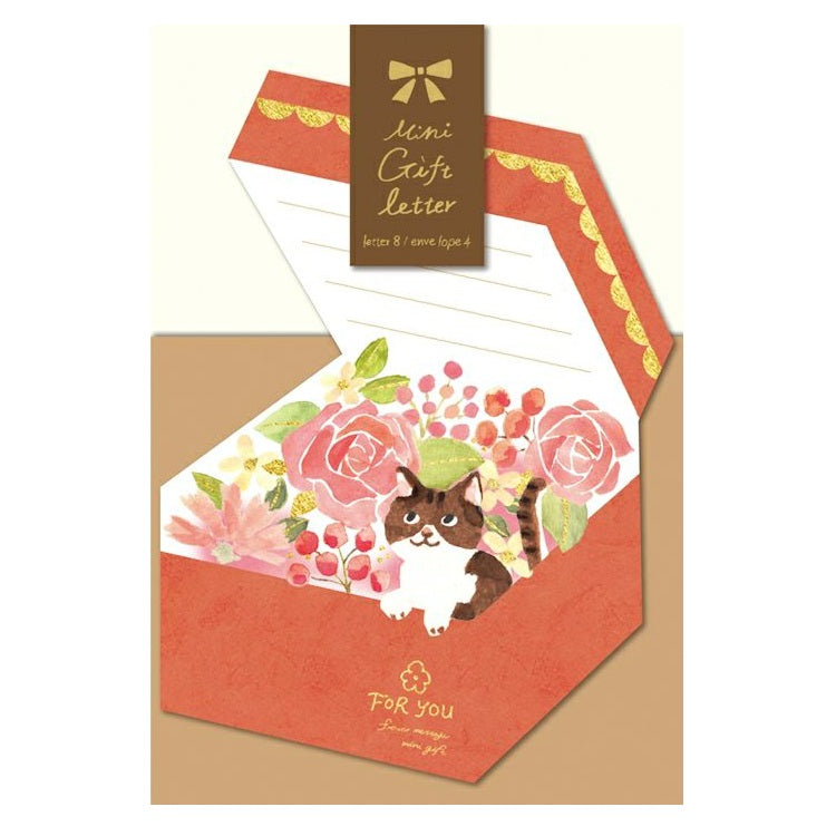 Mini Gift Letter Set Writing Papers & Envelope