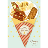 Caramel Chocolate Crepe Mini Letter Set