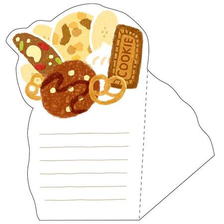 Caramel Chocolate Crepe Mini Letter Set