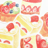 Juego de letras de tarta de fresas