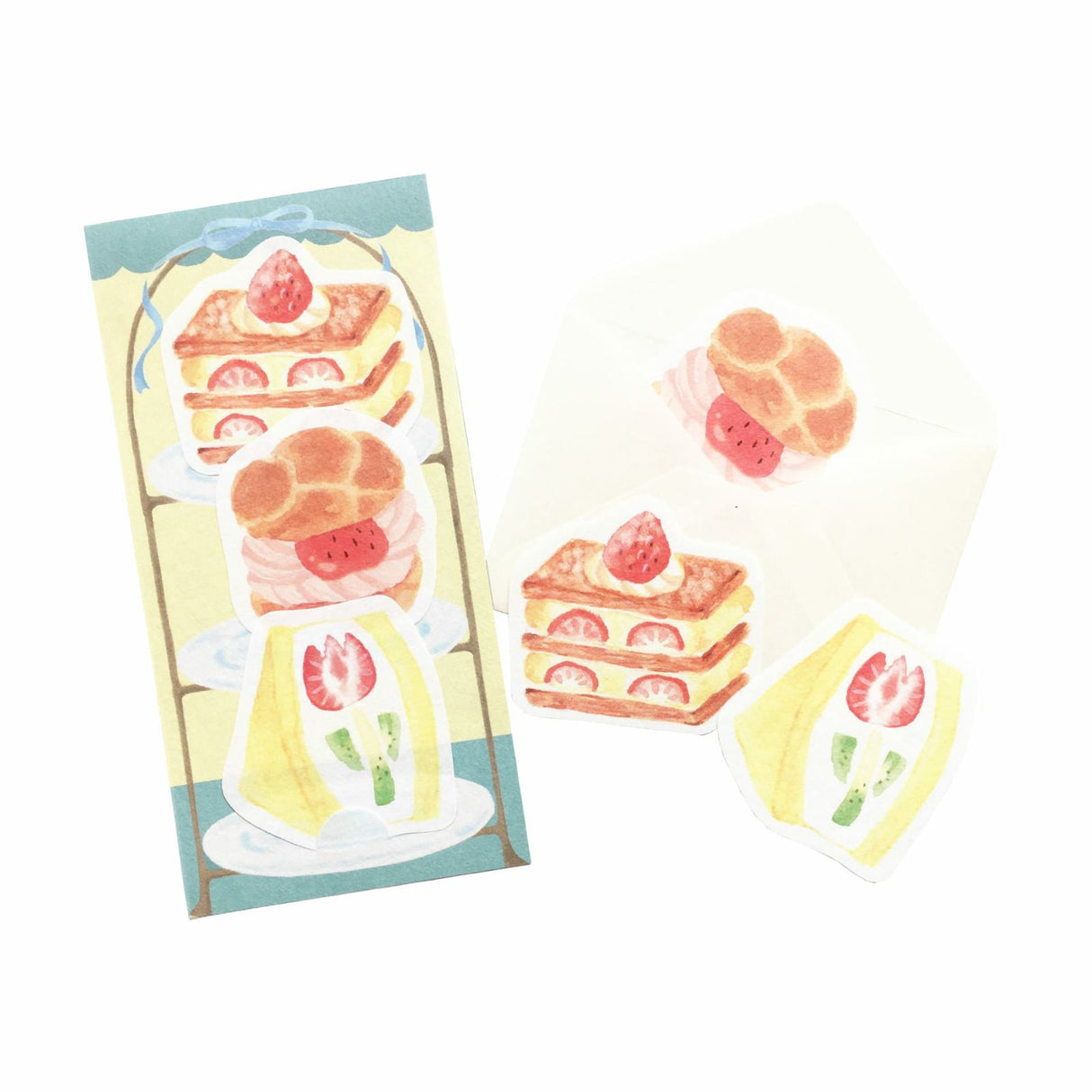 Juego de letras milhojas de buffet de fresas
