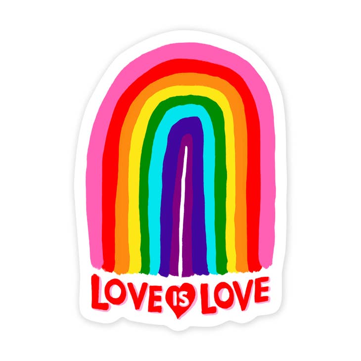 Pegatina El amor es amor 