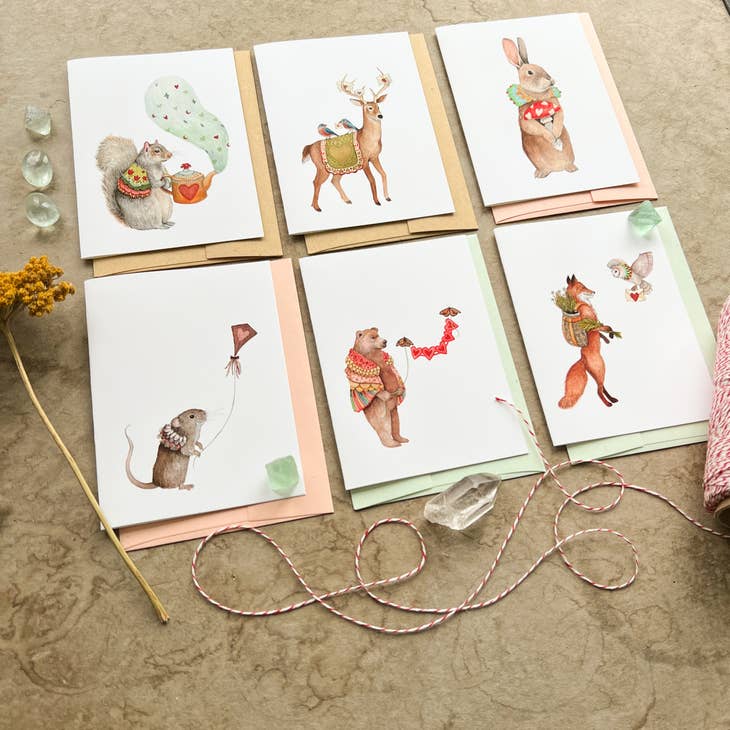 Mensajes encantadores: paquete de tarjetas pequeñas