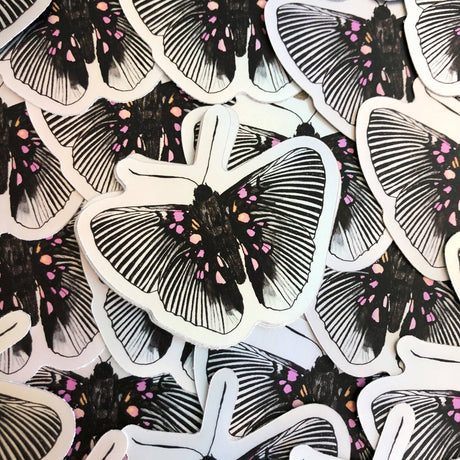 Lyropteryx Apollonia Holographic Sticker