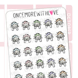 M706 Face Mask 2.0 Munchkin Planner Stickers