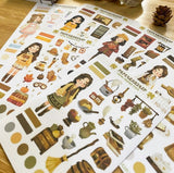 PaperaicaShop Tavern Girl Stickers