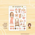 Cute Dainty Girl Stickers PaperaicaShop