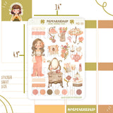 PaperaicaShop Cute Dainty Girl Stickers