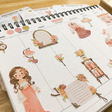PaperaicaShop Cute Dainty Girl Stickers