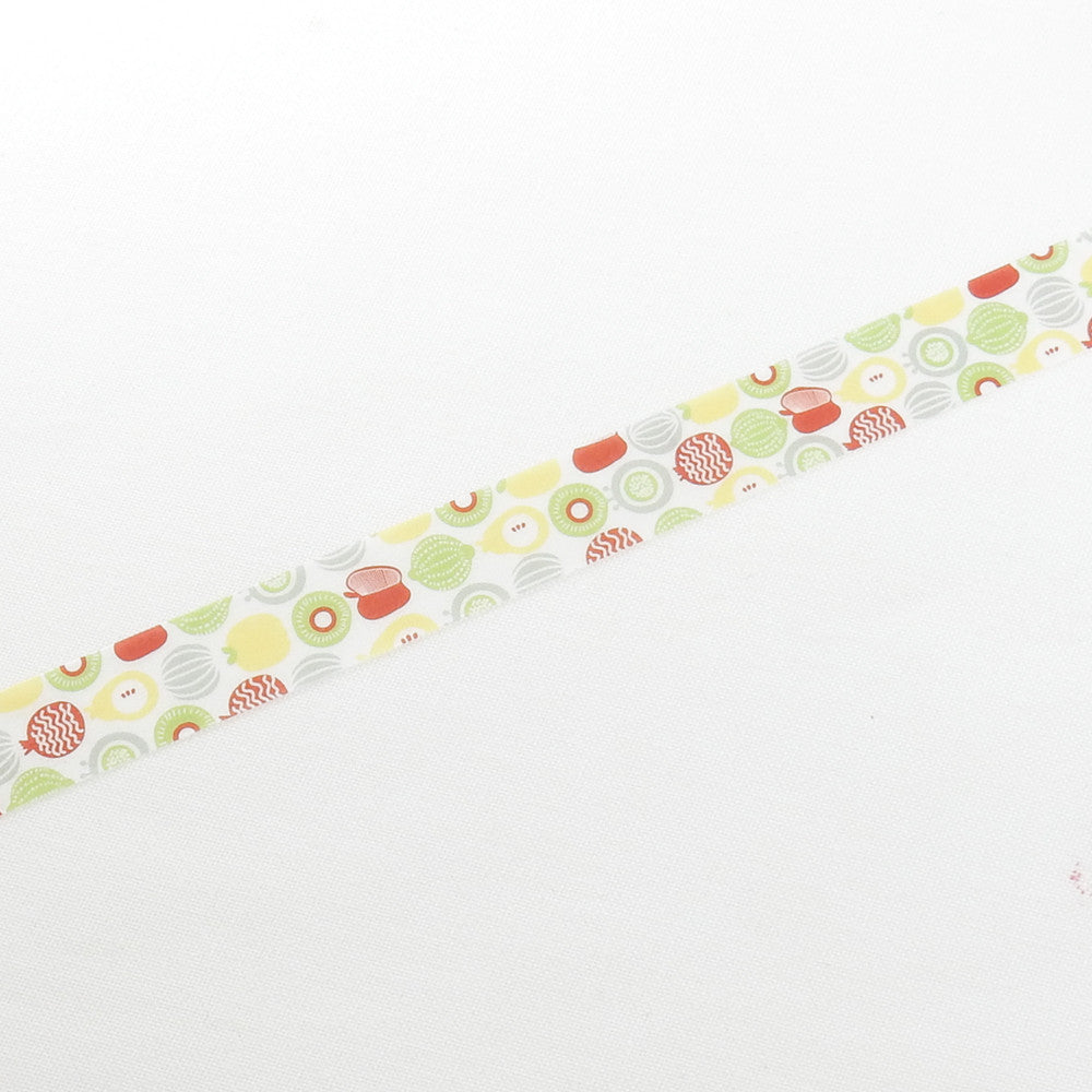 MiriKulo:rer Textile 1 Washi Tape Round Top