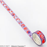 Cinta washi de los Moomin en color morado