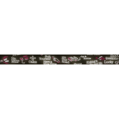 Neon Sign Japanese Washi Tape • Masté Masking Tape City