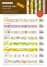 Material Michemon Wish Round Top Masking Tape