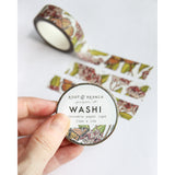 Monarch and Milkweed Washi Tape