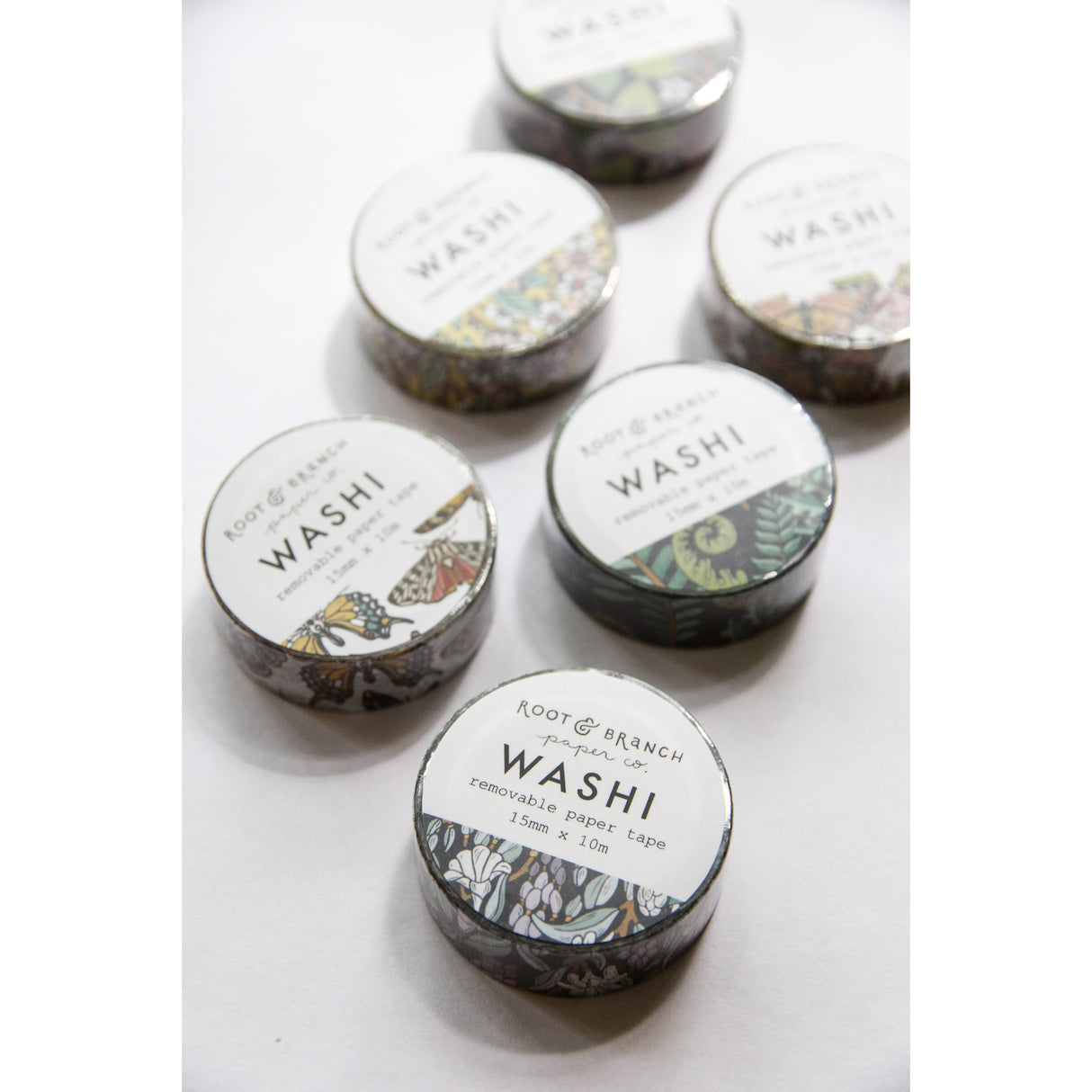 Monarch and Milkweed Washi Tape
