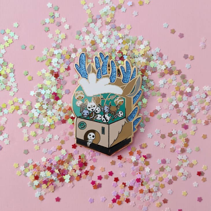 Monono-Pon Princess Mononoke Enamel Pin