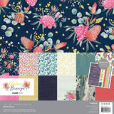 Paquete de papel Kaisercraft Native Breeze de 12" x 12", 12 unidades 