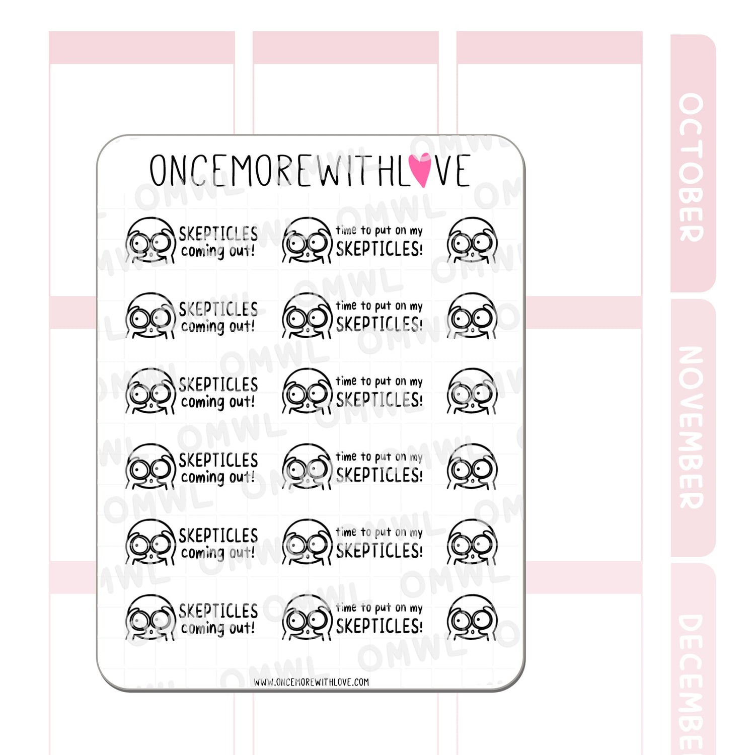 M1214 Skepticles Sticker