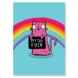 Off You Fuck Postcard