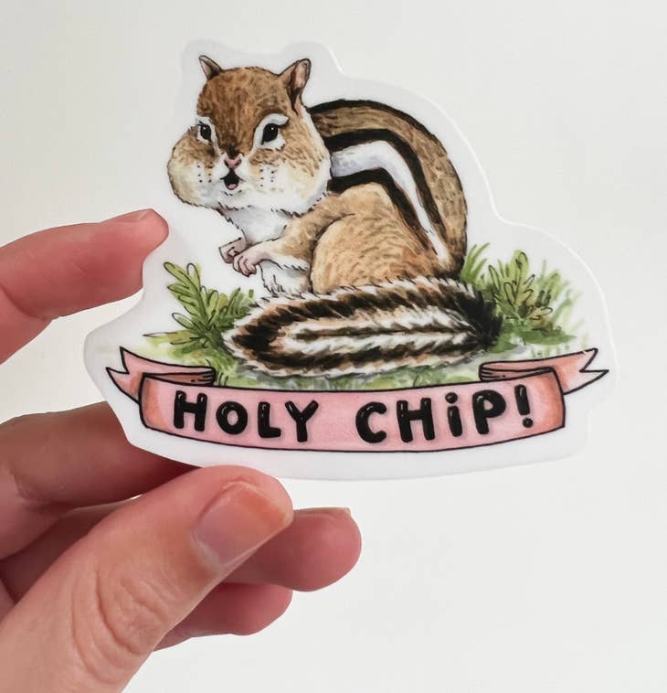¡Oh Chip! Pegatina de ardilla