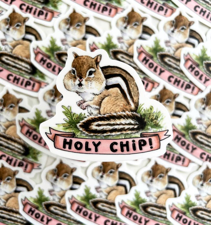 ¡Oh Chip! Pegatina de ardilla